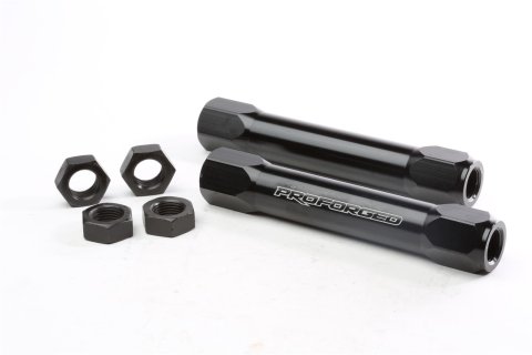 Proforged Billet Aluminum Tie Rod Sleeves 105-10037 Sleeves, EDP Coated, Aluminum, Black, Pair