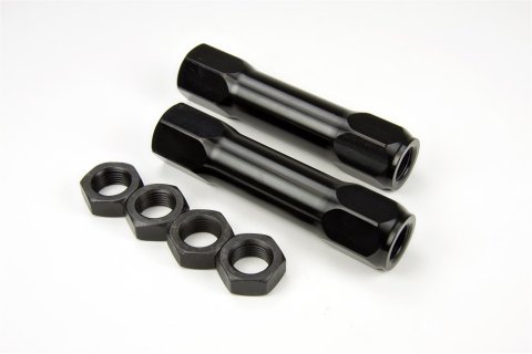 Proforged Billet Aluminum Tie Rod Sleeves 105-10036 Sleeves, Aluminum, Black Anodized, Pair