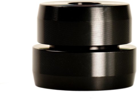Proforged Billet Aluminum Body Mount Bushings 134-10005 Bushings, Aluminum, Interlocking, Hardware Included, Black, Buick, Chevy, Olds, Pontiac, Kit