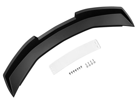 Drake Wicker Bill-Style Camaro Rear Spoilers CA-300001-A Spoiler, Matte Black, ABS Plastic, Bill Style, Chevy, Camaro, Each