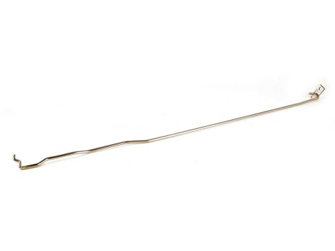 Drake Hood Prop Rods for 1988-1993 MUSTANG - E8ZZ-16826-S Rod, Hood, Stainless Steel, Polished, Ford, Mustang, 1988-1993, Each