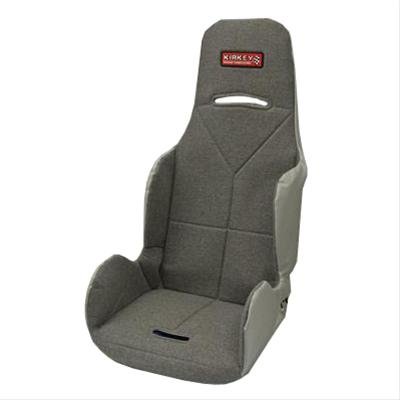 Kirkey 16 Series Seat Covers 16417 Cover, Economy Drag Race, Highback, Gray Tweed, 15.5 in. Width, New Style, Each