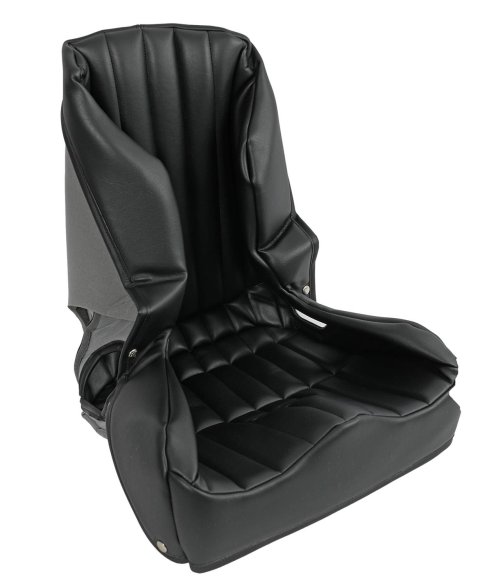 Kirkey 55V Series Seat Covers 5517001V Covers, Racing, Series, Vinyl, Black, 10 To 20 degree Layback, 17.000 in. Width, for KIR-55170V Seat, Each
