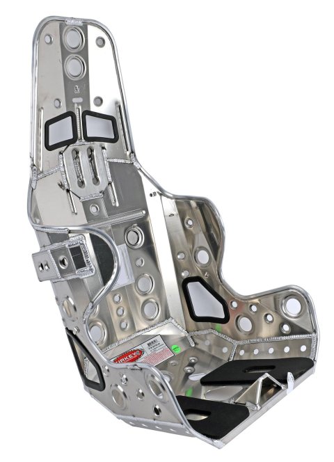 Kirkey 58 Series Aluminum Lightweight Layback Seats 58700LW Seat, Racing, Layback, Lightweight, Highback Bucket Style, 20 degree Layback, Aluminum, 17.0 in, Width, Each