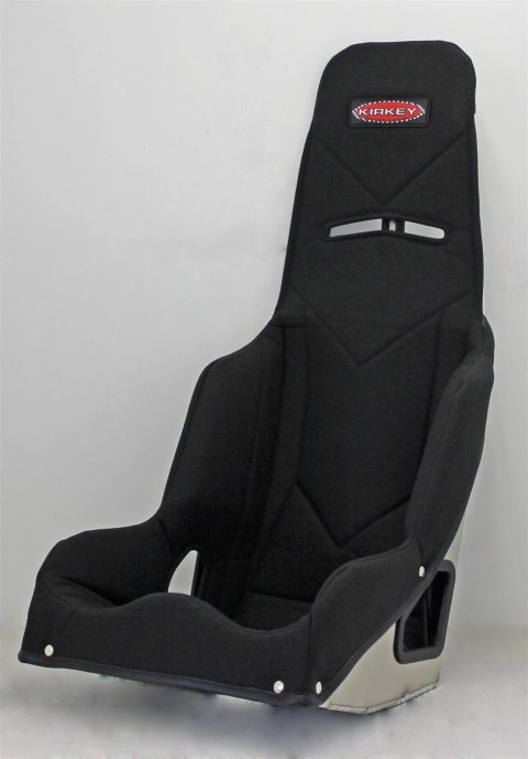 Kirkey 55 Series Seat Covers 5517011 Cover, Series, Tweed, Black, Logo, 17 in. Width, Each