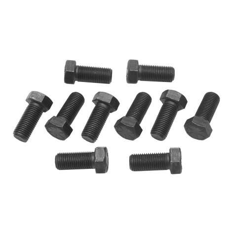 Ratech Ring Gear Bolts 1302 Bolts, Steel, Black Oxide, 7/16 in.-20, 1.00 in. Length, Ford, 8, 9 in., Kit