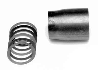 Ratech Pinion Bearing Spacers 4101 Spacer and Shims, Steel, GM, 8.875 in., Passenger Car, Kit