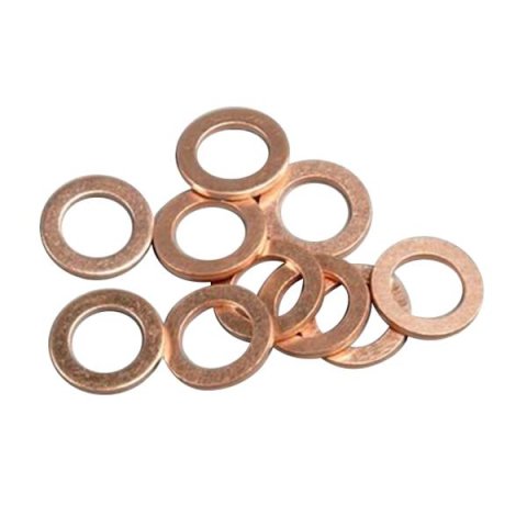 Ratech Washers 5138 Copper Washer, Ford, 9 in., Set of 10