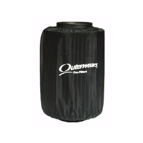 Outerwears Water-Repellent Pre-Filters 20-2485-01 WRBK 5 1/8 DIA 7 1/4 TALL NO TOP
