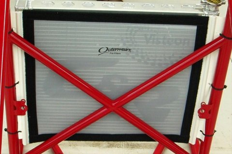 Outerwears Radiator Speed Screens 11-2331 Screen, Polyester, White, 25.0 in. Width, 19.0 in. Height, Each