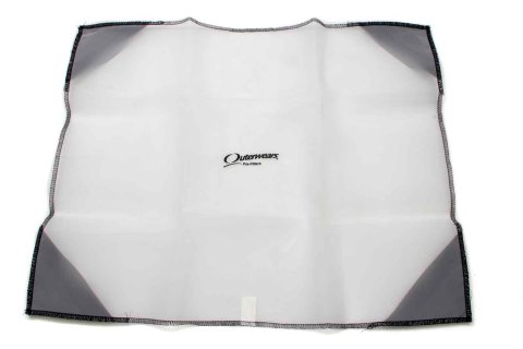 Outerwears Pre Filter Company Radiator Screens 11-2793-12 WHT RADIATOR SCREEN 24X19 RECT FOR ROCKET CHASSIS SHAKER PANEL FLAT RECT SCREEN W/RUBBER