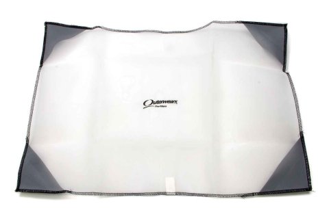 Outerwears Pre Filter Company Radiator Screens 11-2794-12 WHT RADIATOR SCREEN 17X25 RECT W/RUBBER CORNERS FOR MASTERSBILT CHASSIS SHAKER PANEL FLAT RECT