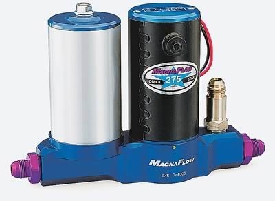 MagnaFuel QuickStar 275 Fuel Pumps with Filters MP-4550 Pump, Electric, Quick Star 275, External, Gas/Alcohol, Built-In Filter, Universal, Each