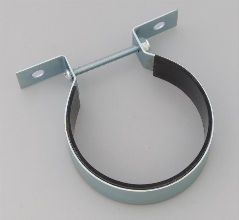 MagnaFuel Fuel Pump Mounting Brackets MP-4900 Bracket, Band Clamp, Steel, Chrome, Each