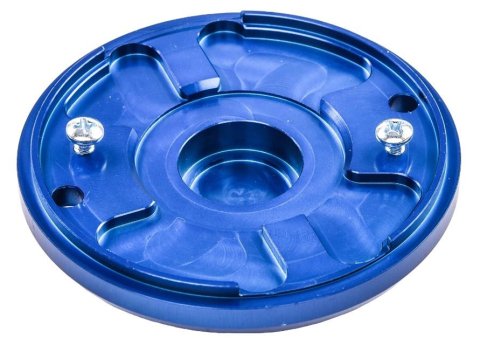 MagnaFuel Electric Fuel Pump Replacement Components MP-4400-02 Motor Cap, ProStar 500, Aluminum, Blue Anodized, Each