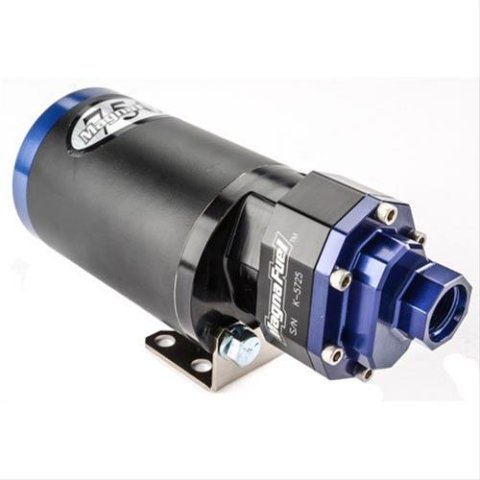MagnaFuel ProTuner 750 Series In-Line Fuel Pumps MP-4303-BLK Pump, Electric, Pro Tuner 750, External, Gas, Single -8 AN Inlet/Outlet, 20-120 psi., 2,000+ HP, Universal, Black Anodized, Each