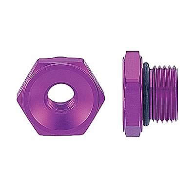 MagnaFuel Pressure Gauge Adapters MP-3073 Fuel Adapter, -10AN O-Ring w/ 1/8 in. NPT Center