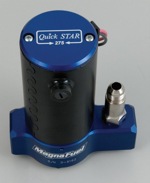 MagnaFuel QuickStar 275 Fuel Pumps MP-4501 Pump, Electric, 275, -10 AN Inlet/Outlet, -8 AN Bypass, Each