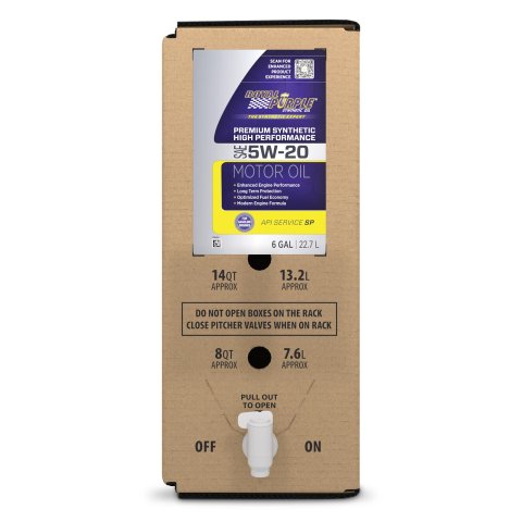 5w20 Royal Purple Premium High Performance Motor Oil 60520 Engine 5W-20, 6 Gallon, Each