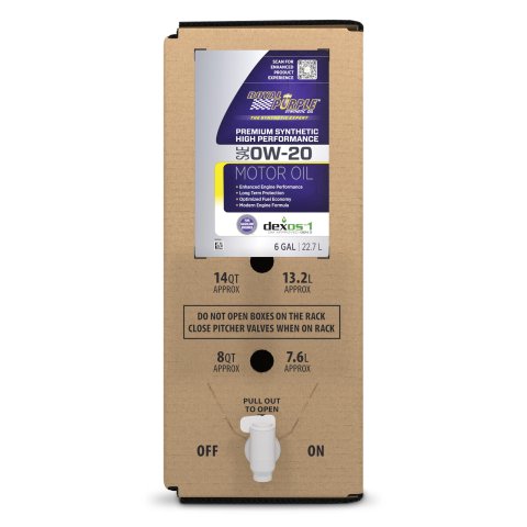0w20 Royal Purple Premium High Performance Motor Oil 60020 Engine 0W-20, 6 Gallon, Each