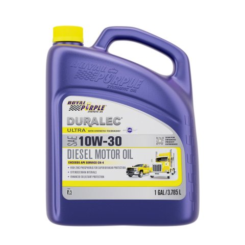 10w30 Royal Purple Duralec Ultra Diesel Motor Oil 80456 Engine Oil, Ultra, Synthetic, 10W30, 1 Gallon, Set of 3