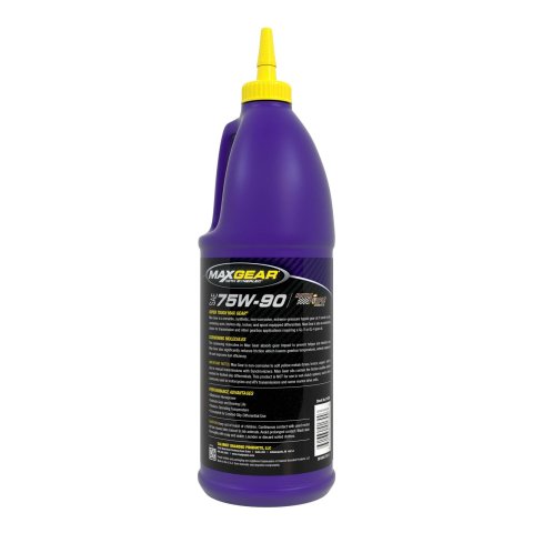 75W90 Royal Purple Max-Gear Synthetic Gear Oil 06300 Oil, Max-Gear, Synthetic, 75W90, Quart, Set of 6