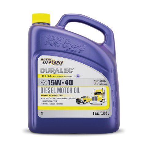 15w40 Royal Purple Duralec Ultra Diesel Motor Oil 80561 Engine Oil, Ultra, Synthetic, 15W-40, HD CI-4/SL, 1 Gallon, Set of 3