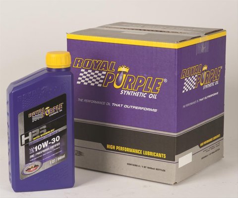 10w30 Royal Purple HPS High Performance Street Motor Oil 36130 Engine Oil, Synthetic, 10W30, Street, 1 qt., Set of 6
