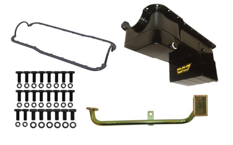 Weiand Oil Pan Packages 5040WND Kit 7QT- Black Finish-79/93 Mustang 302/5.0L Conversion (Drag Racing) - FABRICATED