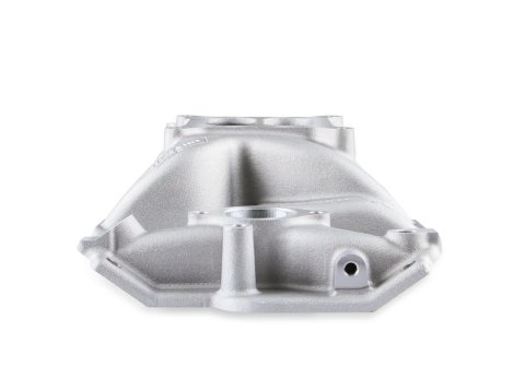 Weiand Street Warrior Intake Manifolds 8126 Manifold, Warrior, Dual Plane, Aluminum, Natural, Spread Bore, Chevy, Small Block, Each