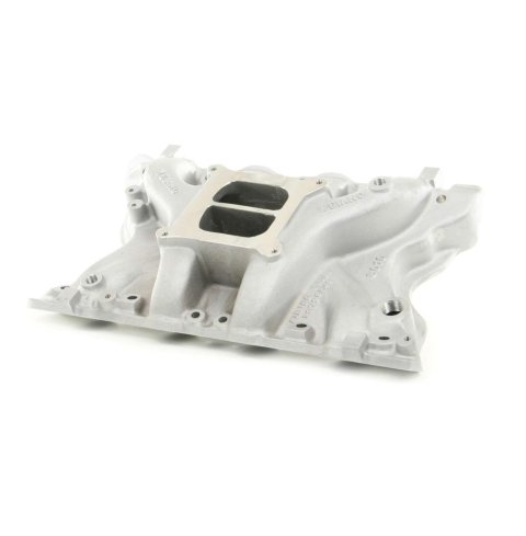 Weiand Action Plus Intake Manifolds 8010 Manifold, Action+Plus, Dual Plane, Aluminum, Natural, Square Bore, Ford, 351M, 400, Each