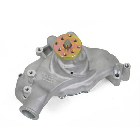 Weiand Action Plus Mechanical Water Pumps 9242 Pump, Mechanical, Plus, Long, High-Volume, Aluminum, Natural, Chevy, Big Block, Each