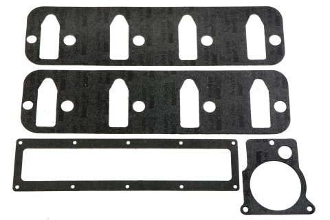 Weiand LS1 Intake Manifold Gaskets 108-117 Gaskets, Replacement, 2.610 in. x 1.090 in.,Thick, Composite, Small Block Chevy LS Engines, Set