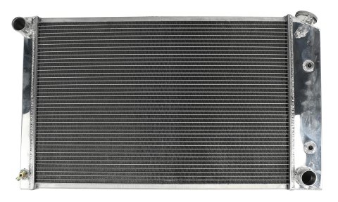 Frostbite Performance Cooling Aluminum Radiators FB163 Radiator, Aluminum, 3-Row, Polished, Crossflow, Buick, Cadillac, Chevy, GMC, Oldsmobile, Pontiac, Each