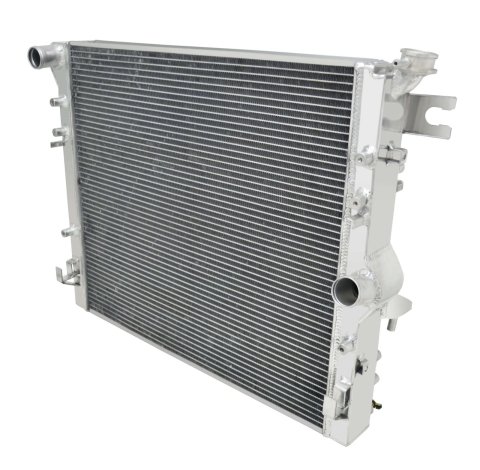 Frostbite Performance Cooling Aluminum Radiators FB710 Radiator, Aluminum, 2-Row, Polished, Crossflow, Jeep, Each