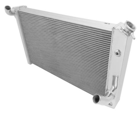 Frostbite Performance Cooling Aluminum Radiators FB249 Radiators, Crossflow, Saddle Mount Style, 3-row, Aluminum, Natural, Transmission Cooler, Chevrolet, Each