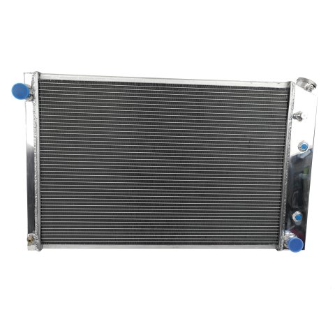 Frostbite Performance Cooling Aluminum Radiators FB166 Radiator, Aluminum, 3-Row, Polished, Crossflow, Chevy, GMC, Each
