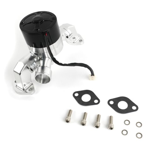 Frostbite Electric Water Pumps 22-126 Pumps, Electric, 40 Flow Rate At 12 V, 48 Flow Rate At 16 V, 9.00 amps, Aluminum, Polished, Chevrolet, Big Block, Each