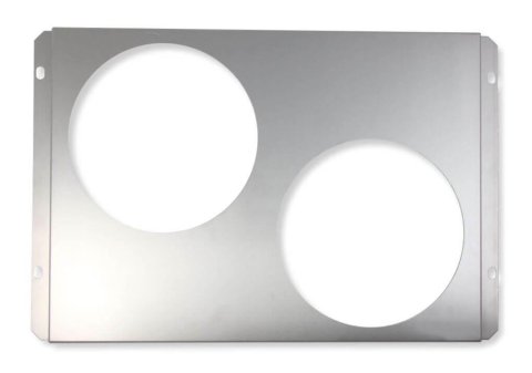 Frostbite Direct-Fit Aluminum Fan Shrouds FB502 Shroud, Direct Fit, Aluminum, Dual 12 in. Fans, Fits FB162, FB163, FB164, FB305 Radiators, Various GM Cars and Trucks, Each