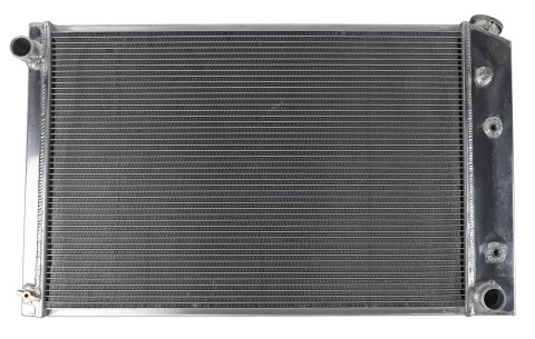 Frostbite Performance Cooling Aluminum Radiators FB167 Radiator, Aluminum, 4-Row, Polished, Crossflow, Chevy, GMC, Each