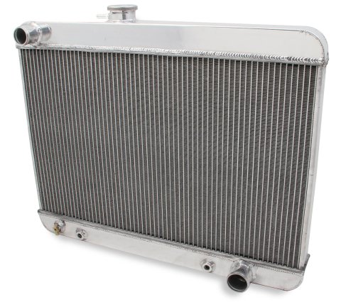 Frostbite Performance Cooling Aluminum Radiators FB139 Radiator, Aluminum, 3-Row, Polished, Downflow, Pontiac, Each