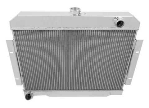 Frostbite Performance Cooling Aluminum Radiators FB233 Radiators, Downflow, Aluminum, Natural, Transmission Cooler, Bracket Mount Style, Jeep, Each