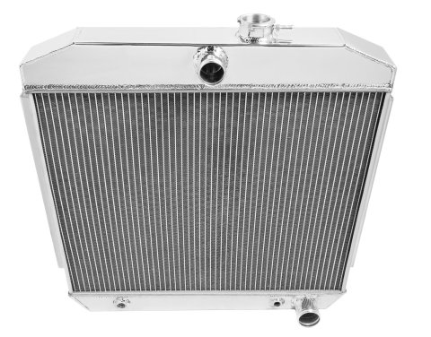 Frostbite Performance Cooling Aluminum Radiators FB108 Radiator, Aluminum, 4-Row, Polished, Downflow, Chevy, Each