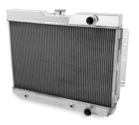 Frostbite Performance Cooling Aluminum Radiators FB113 Radiator, Aluminum, 3-Row, Polished, Downflow, Chevy, Each