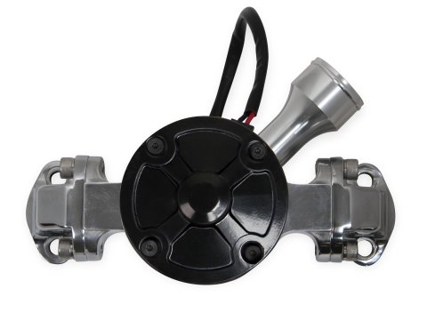 Frostbite Electric Water Pumps 22-111 Pump, Electric, Aluminum, Polished, 35 gph at 12 Volts, Chevy, Small Block, Each
