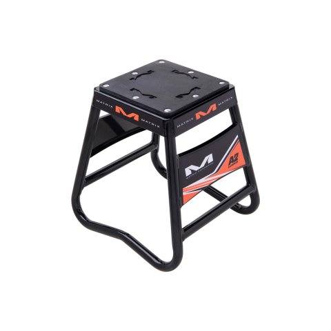 Matrix Concepts A2M Aluminum Mini Motorcycle Stands A2M-106 Stand, Mini, Fixed, Aluminum, Orange Powdercoated, 15.250 in. Height, 250 lb. Capacity, Each
