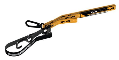 Matrix Concepts M1 Worx Tie-Down Straps M1-106 Straps, Worx, Universal, Cambuckle, Orange, Pair