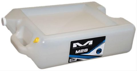 Matrix Concepts M28 Oil Drain Containers M28-115 Pan, M28, 15 qt.Capacity, Plastic, White, Each