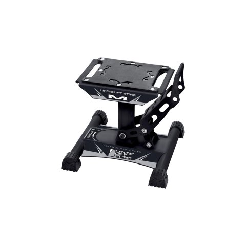 Matrix Concepts LS1 Lift Stands LS1-101 Stand, LS1, Foot Pedal Type, 500 lbs. Capacity, Steel, Black/Gray Powdercoated, 15.500 in. Overall Height, Each