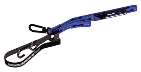 Matrix Concepts M1 Worx Tie-Down Straps M1-103 Straps, Worx, Universal, 400 lbs. Working Load Rating, Cambuckle, Blue, Pair